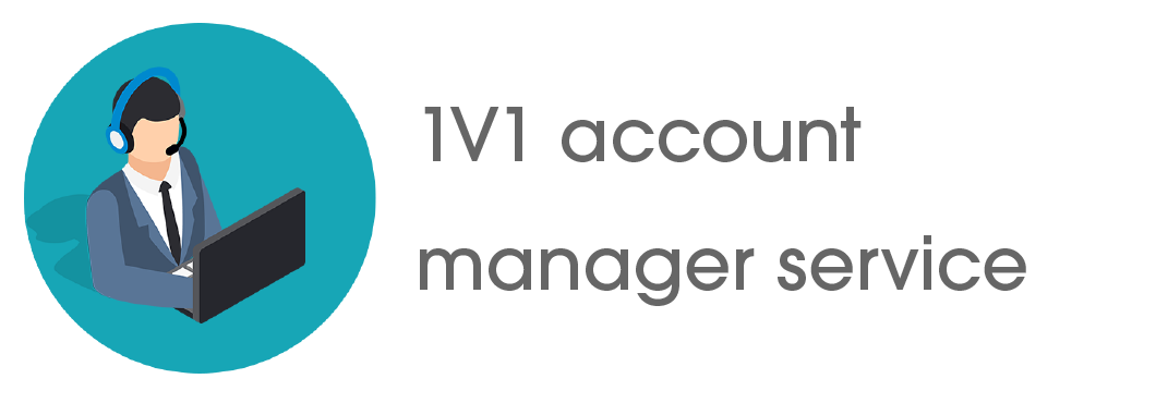 1V1 account manager service